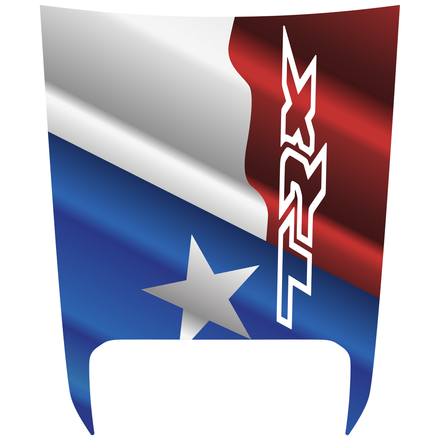 Texas Flag Hood