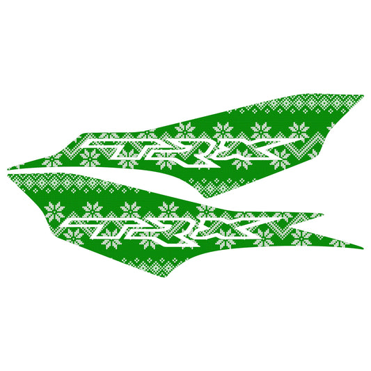 Christmas Pattern (Green) Ignition Edition Side Bed Graphic