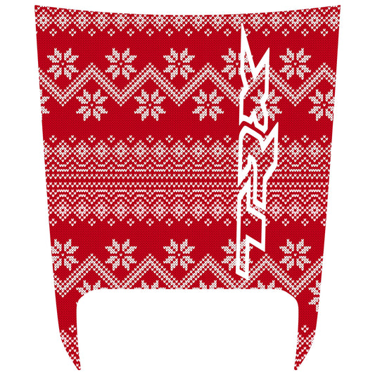 Christmas Pattern (Red) Hood